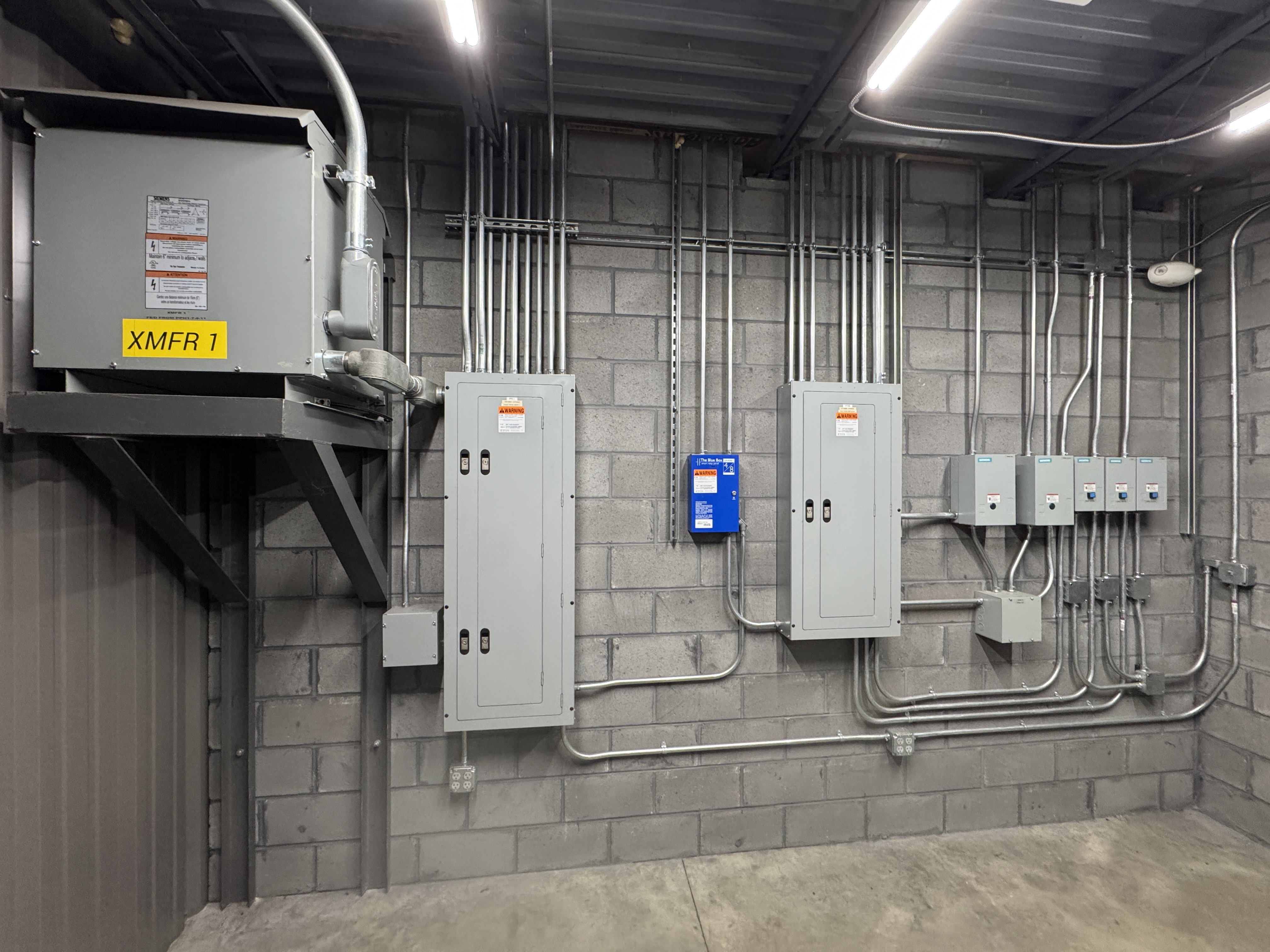 Industrial Electrical Room